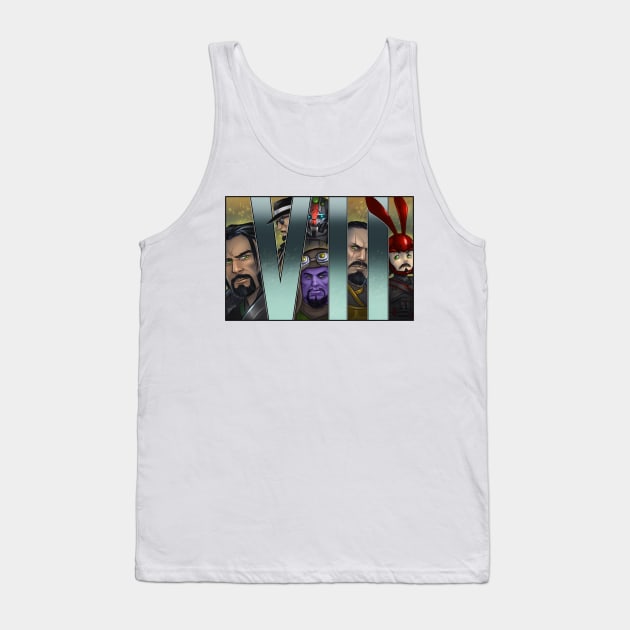 Many faces of Bel Tank Top by Ammosart